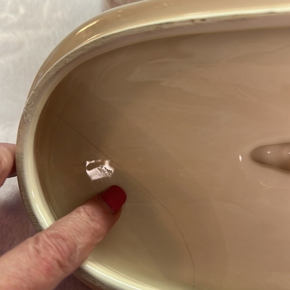 Biscotti Ceramic Cookie Jar Handmade for Nonni’s Floral Painted Ceramic w/Lid - Picture 9 of 15